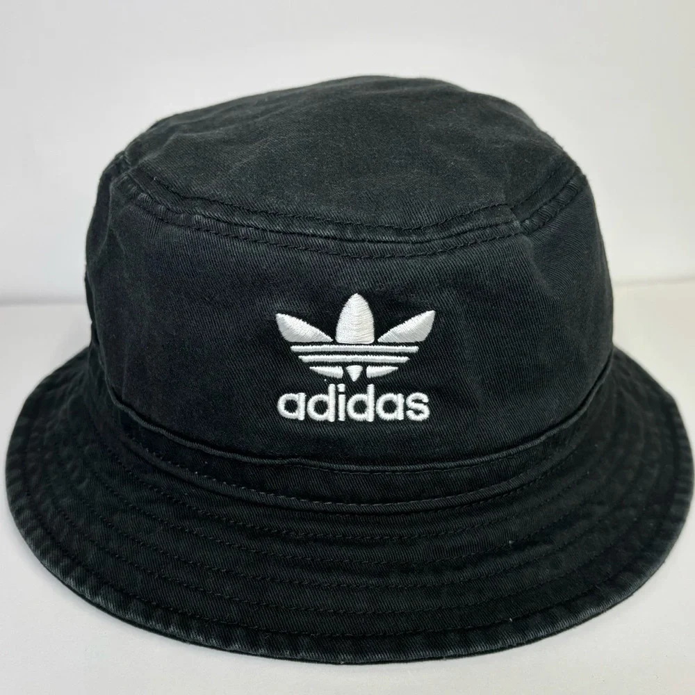 Classic Adidas black bucket hat, OSFA